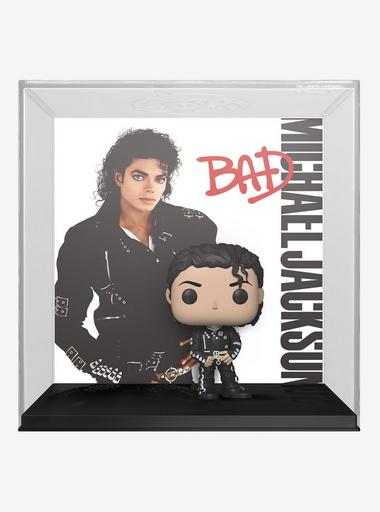Funko POP! ALBUMS マイケルジャクソン BAD フィギュア 56 Funko Pop! Albums Michael Jackson Bad Vinyl Figure | BoxLunch