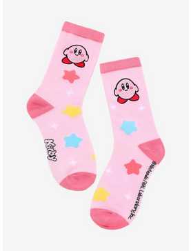 Kirby Stars Crew Socks, , hi-res