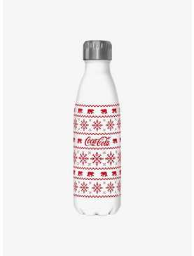 Coke Coca-Cola Christmas Pattern Water Bottle, , hi-res