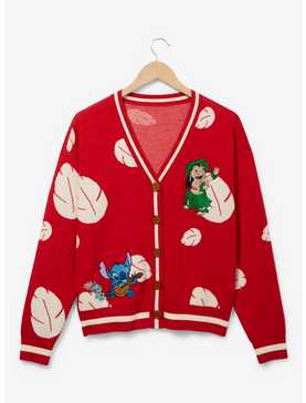 Disney Lilo & Stitch Women’s Knit Cardigan - BoxLunch Exclusive, , hi-res