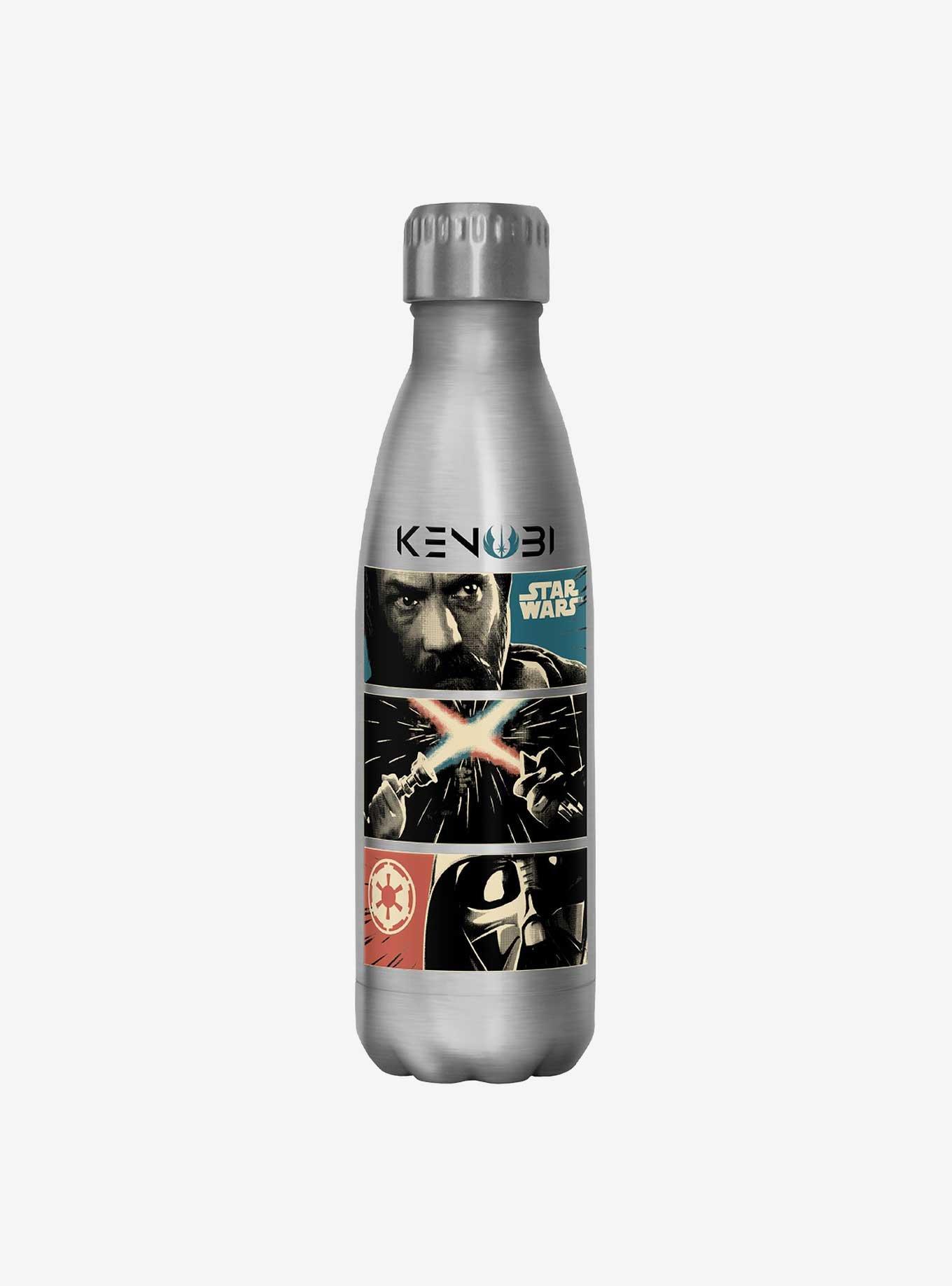 Star Wars Obi Wan vs Darth Vader Battle Sequence Water Bottle, , hi-res