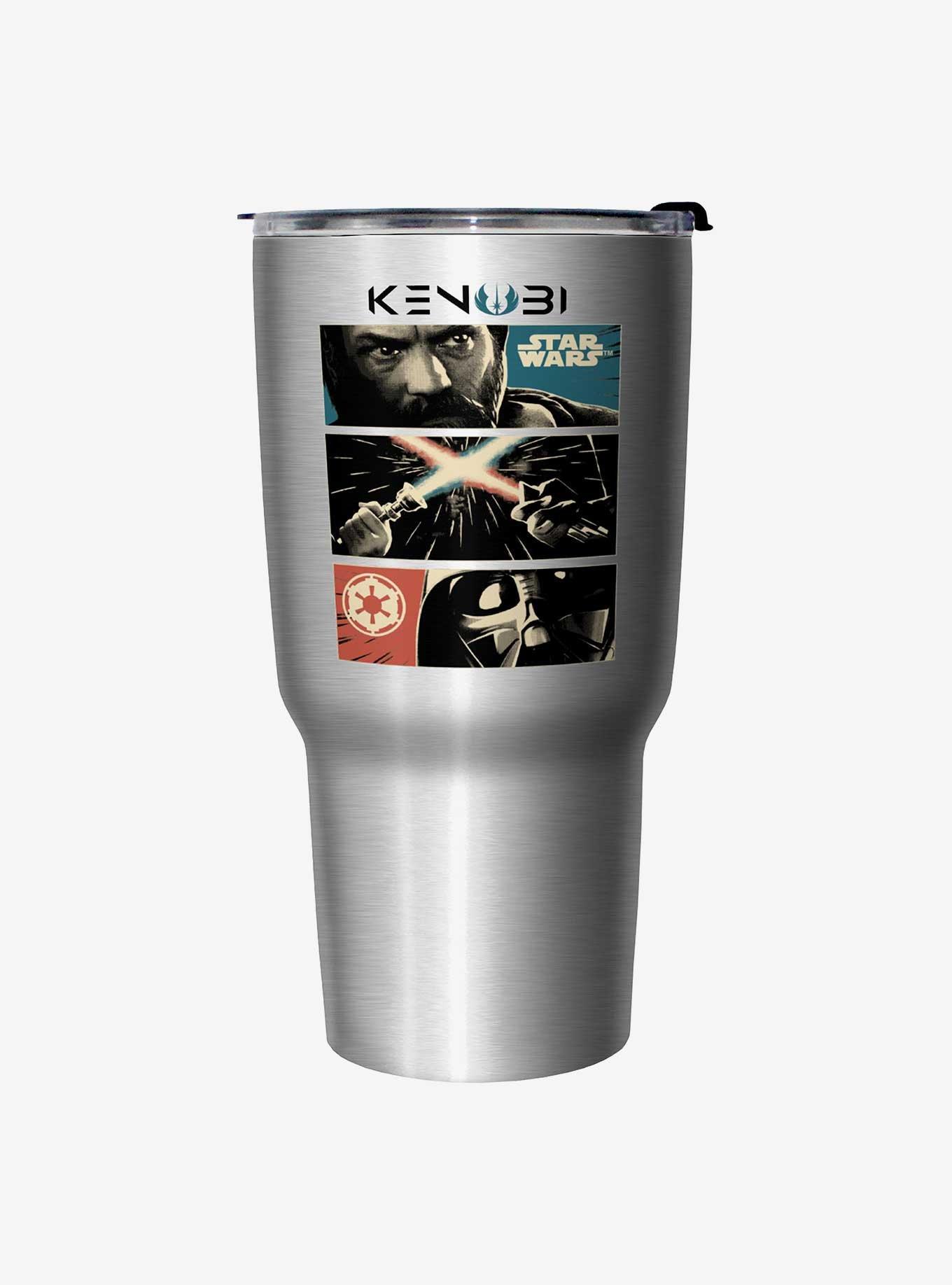 Star Wars Obi Wan vs Darth Vader Battle Sequence Travel Mug, , hi-res