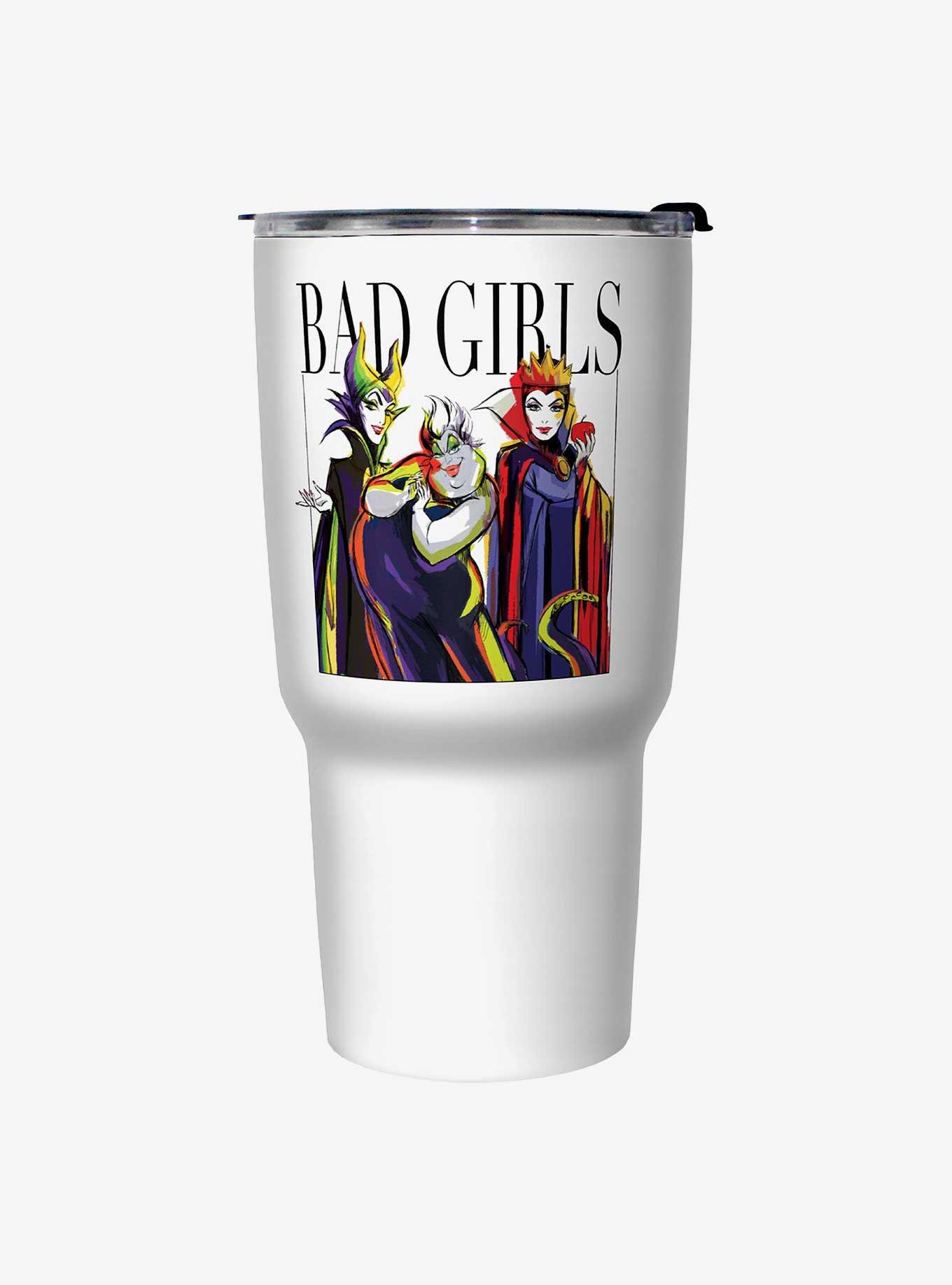 Disney Villains Bad Girls Maleficent, Ursula, & Evil Queen Travel Mug, , hi-res