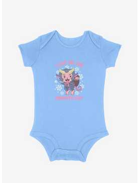 Krampus On The Naughty List Infant Bodysuit, , hi-res
