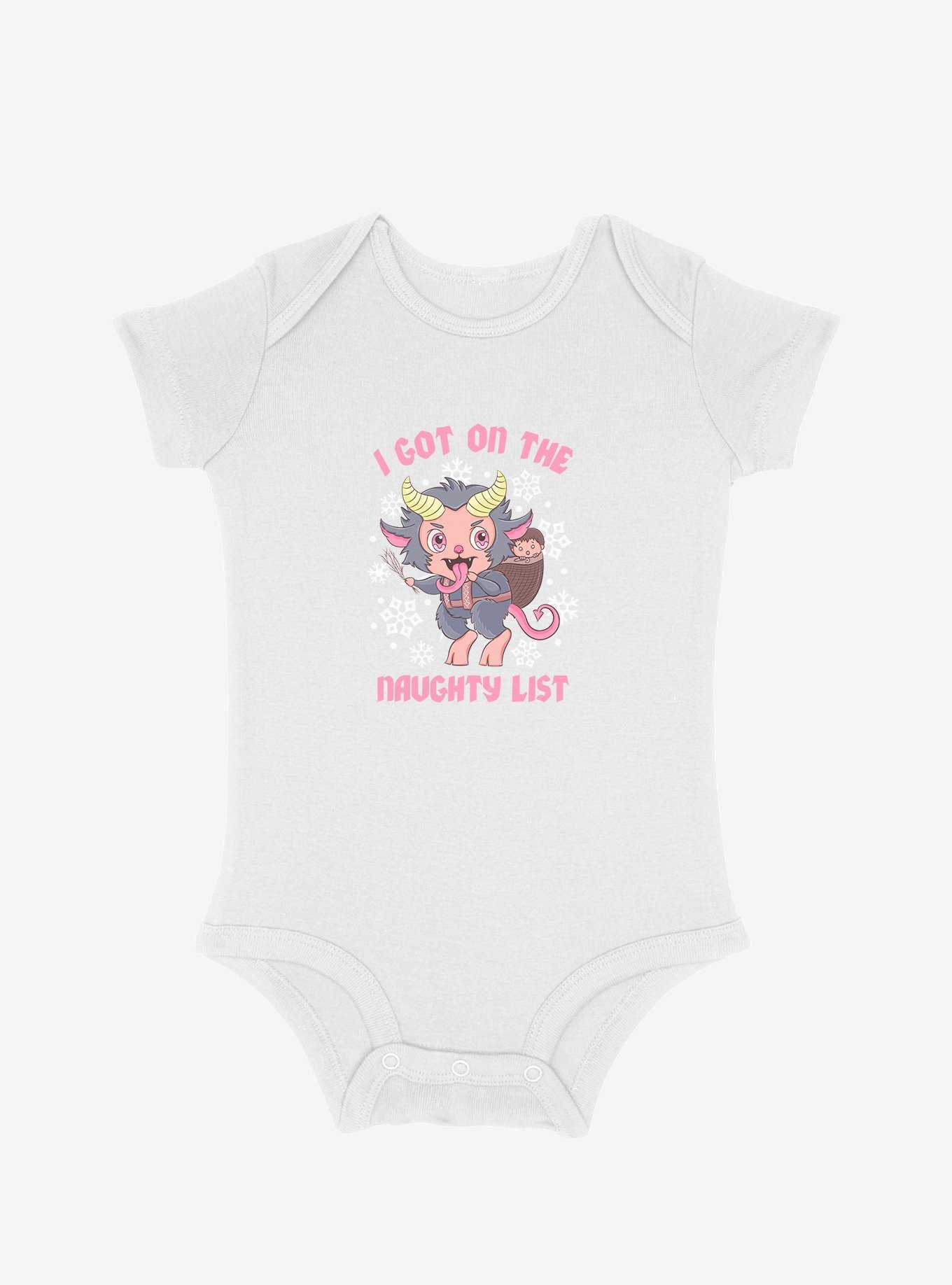 Krampus On The Naughty List Infant Bodysuit, , hi-res