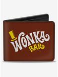 Willy Wonka And The Chocolate Factory Wonka Bar Wrapper Bifold Wallet, , hi-res