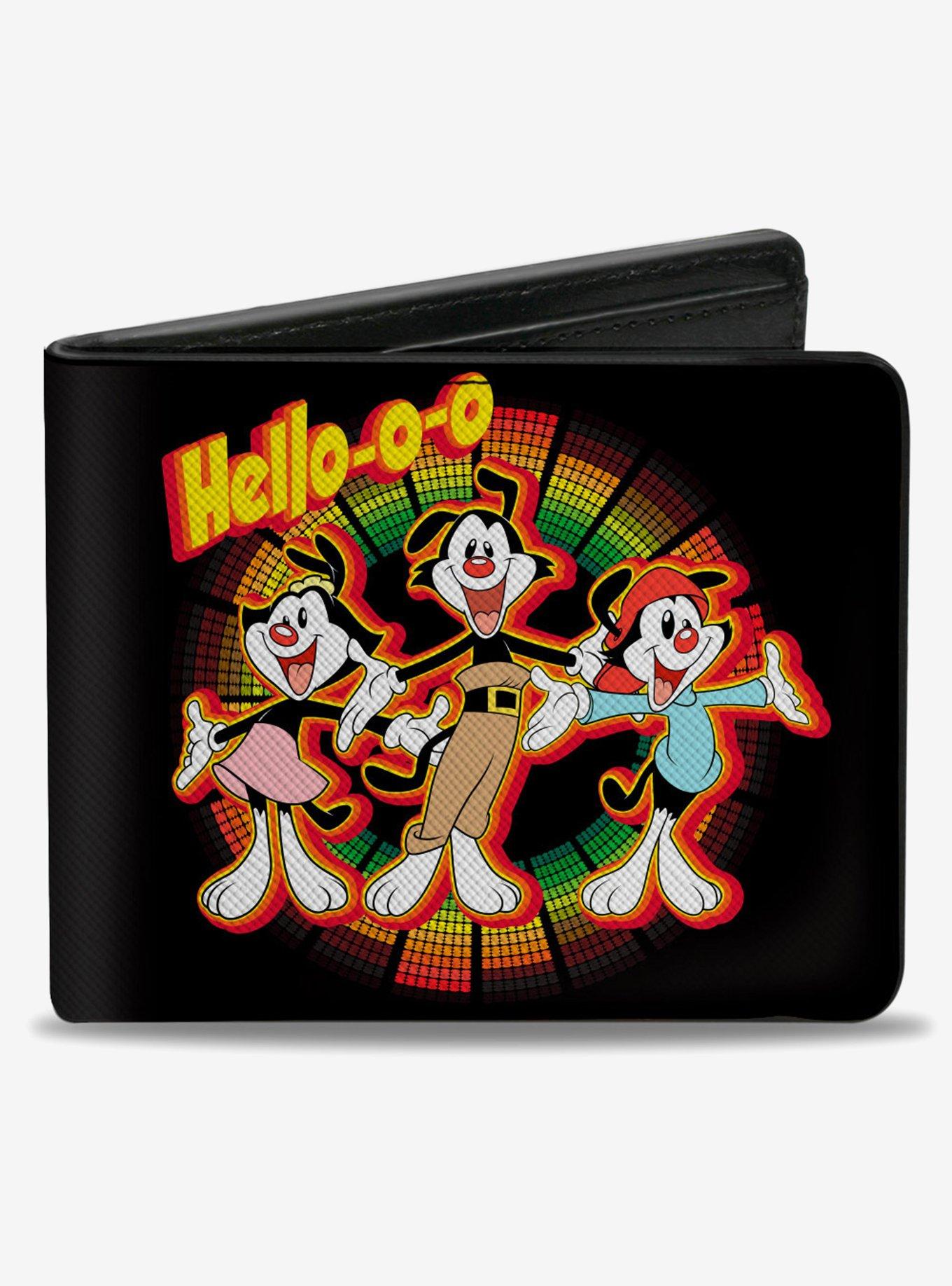 Animaniacs Hello Group Pose Bifold Wallet, , hi-res