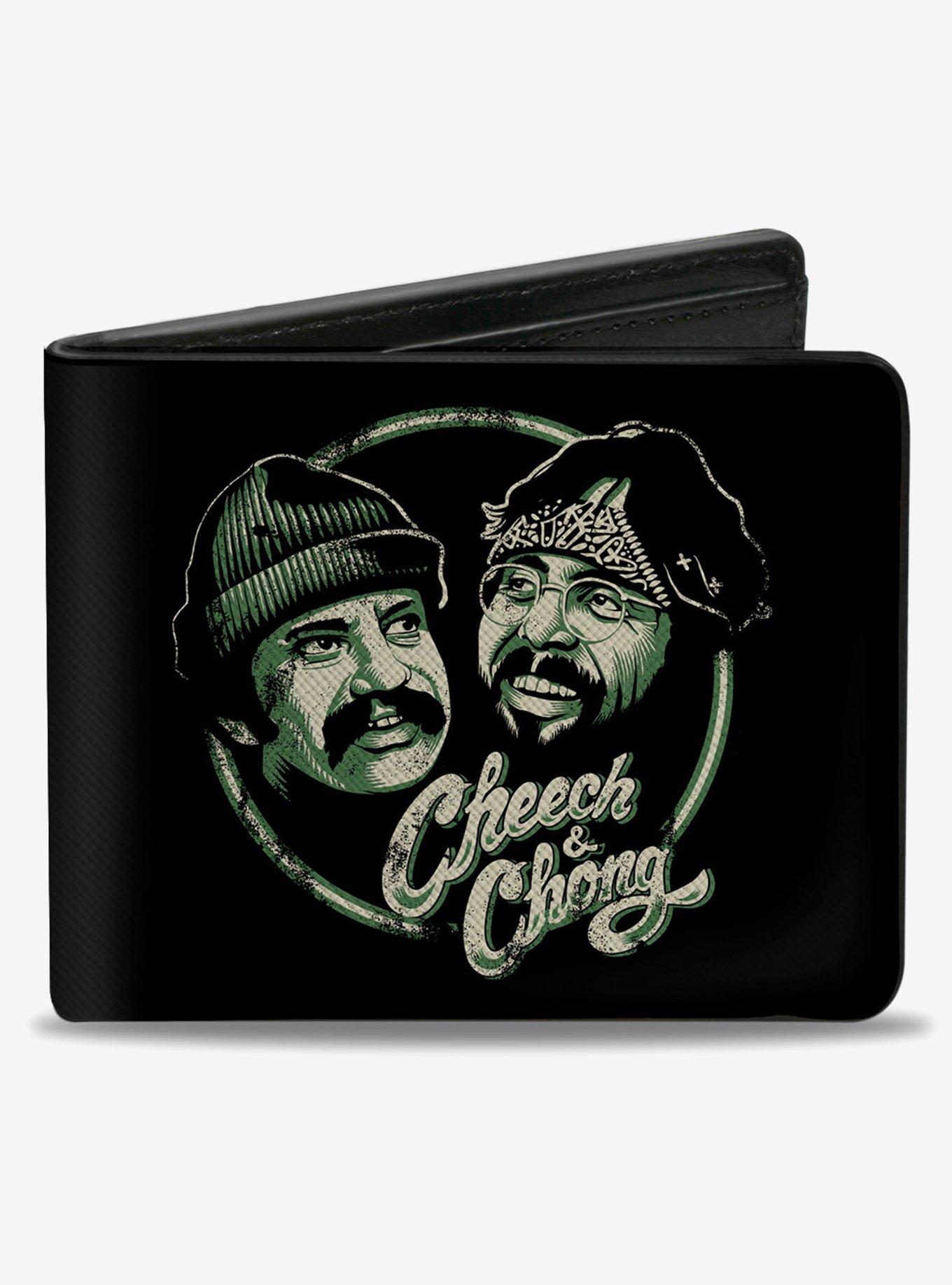 Cheech & Chong Pose And Script Bifold Wallet, , hi-res