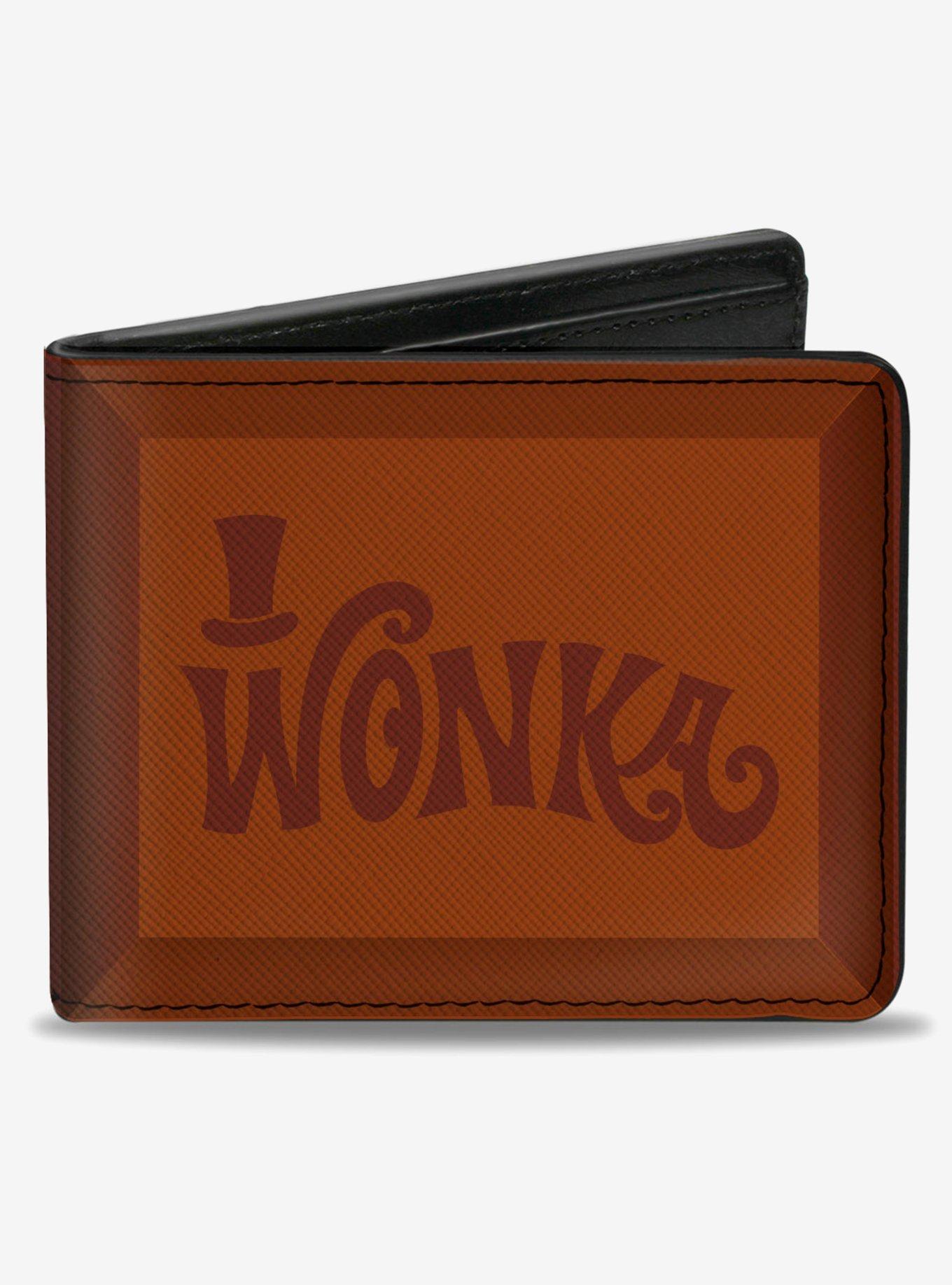 Willy Wonka And The Chocolate Factory Wonka Chocolate Bar Bifold Wallet, , hi-res