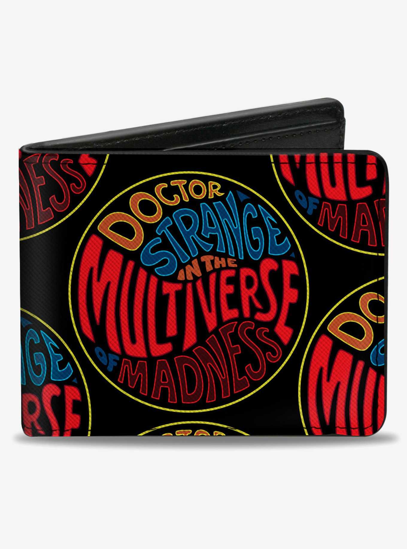 Marvel Doctor Strange In The Multiverse Of Madness Logo Bifold Wallet, , hi-res