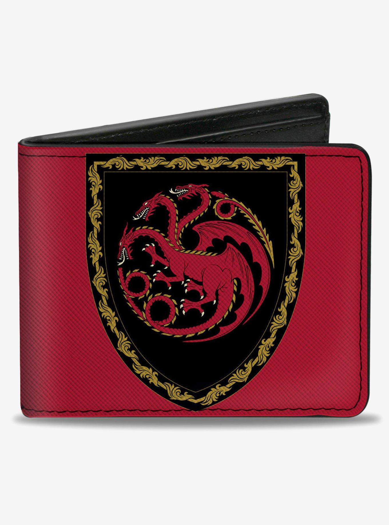 House Of The Dragon Title Logo Bifold Wallet, , hi-res