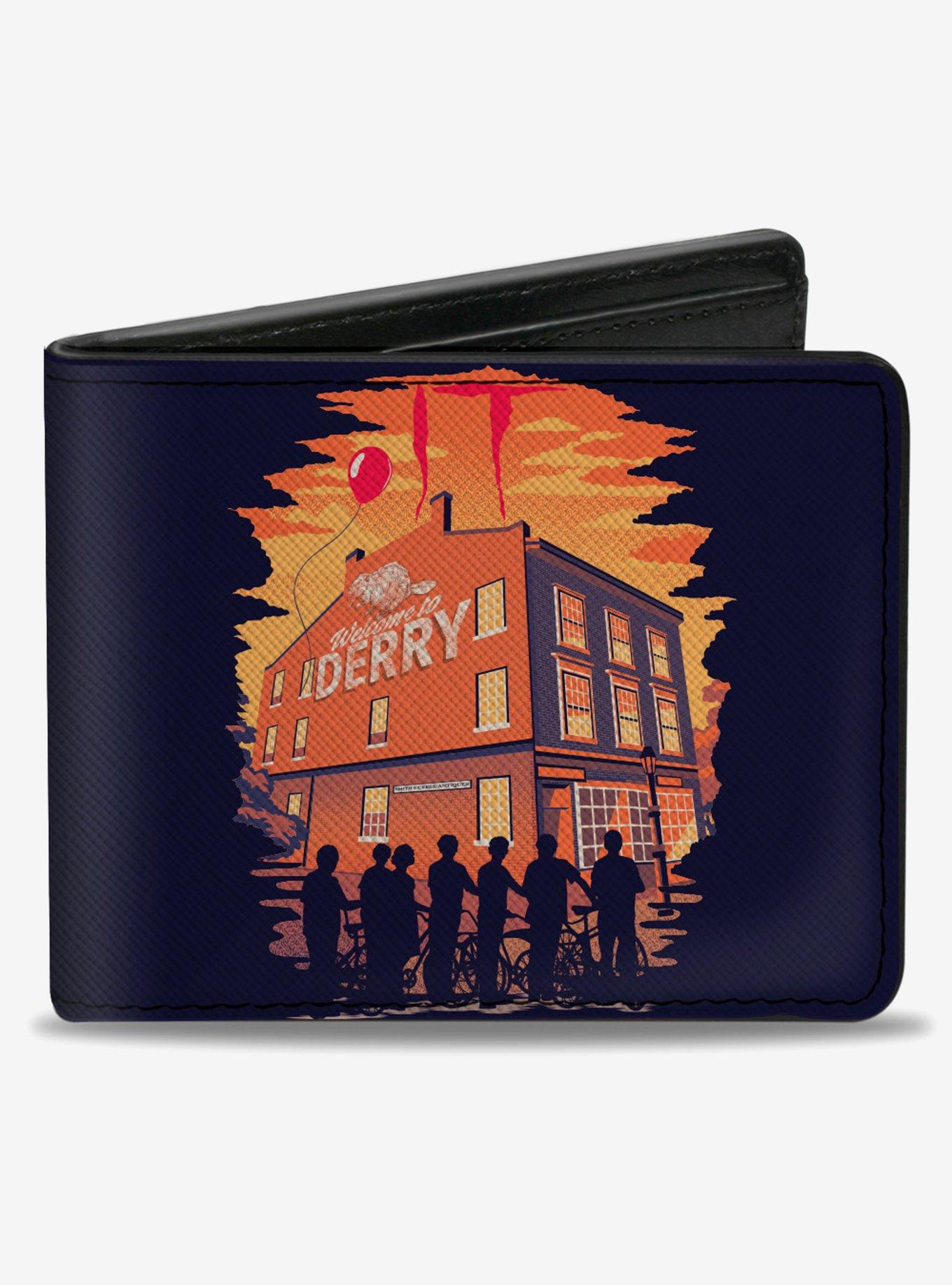 It Welcome To Derry Vintage Movie Poster Bifold Wallet, , hi-res