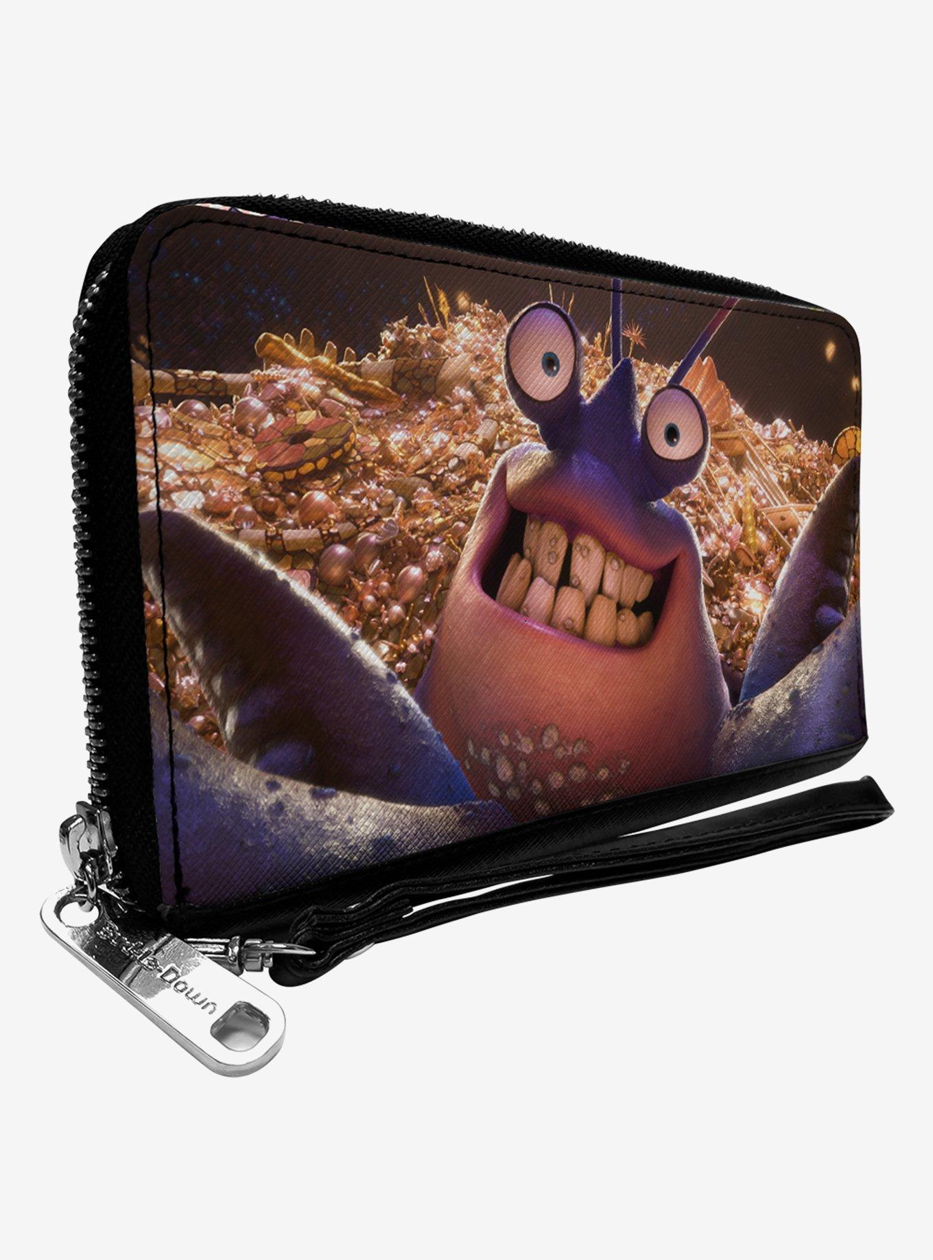 Disney Moana Tamatoa Smiling Face Close Up Zip Around Wallet, , hi-res