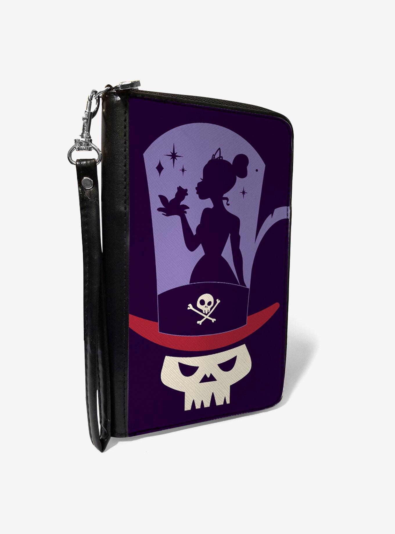 Disney The Princess And The Frog Dr Facilier Tiana Top Hat Zip Around Wallet, , hi-res