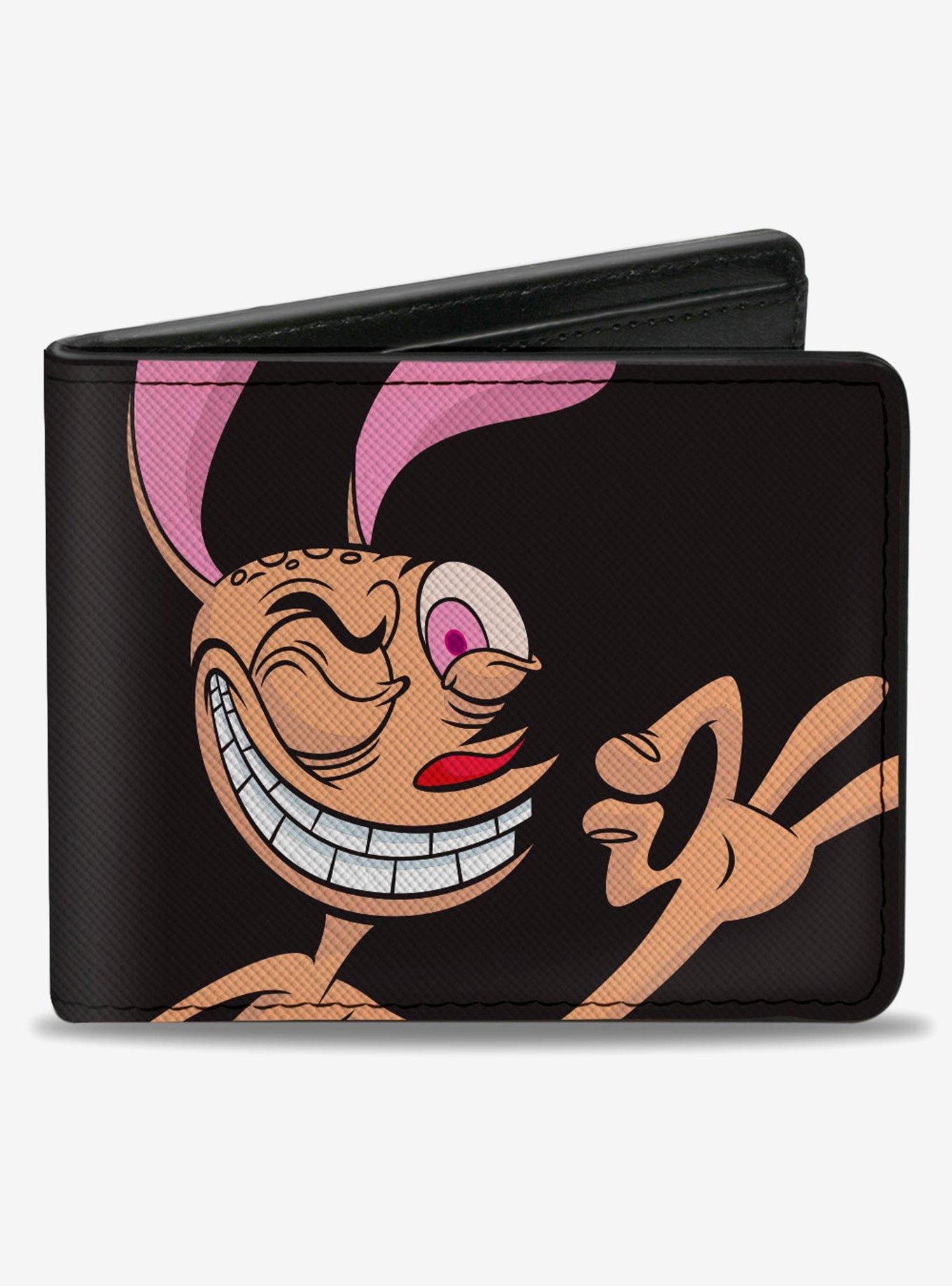 The Ren & Stimpy Show Ren Winking Pose Close Up Bifold Wallet, , hi-res