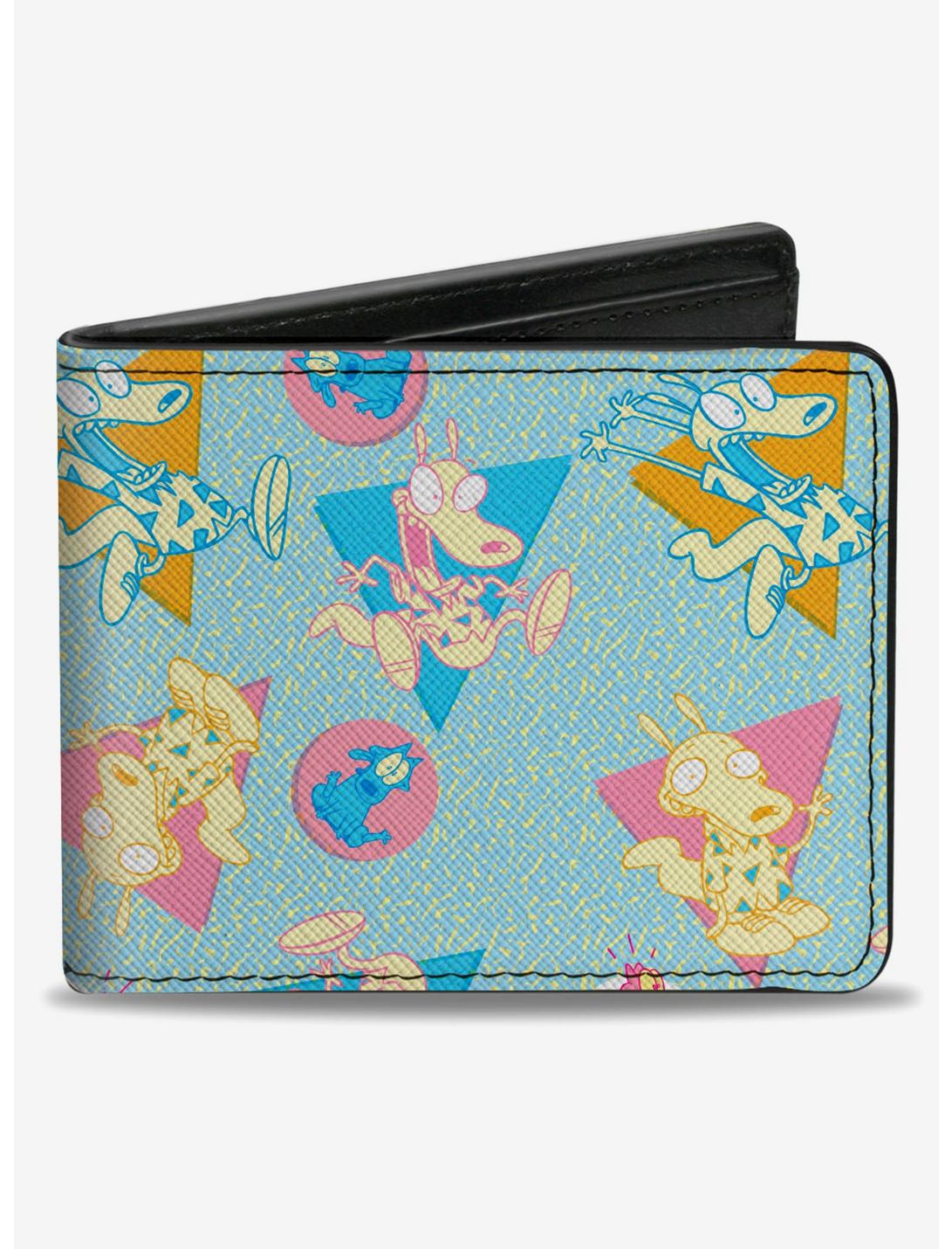Rocko's Modern Life Rocko And Spunky Expressions Bifold Wallet, , hi-res
