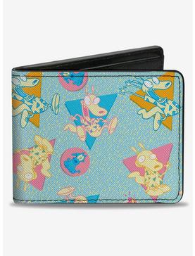 Rocko's Modern Life Rocko And Spunky Expressions Bifold Wallet, , hi-res