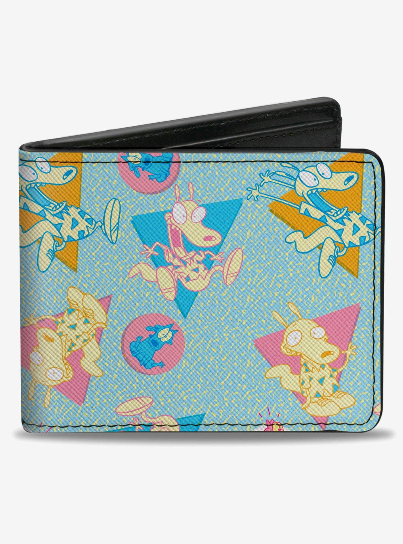 Rocko's Modern Life Rocko And Spunky Expressions Bifold Wallet, , hi-res