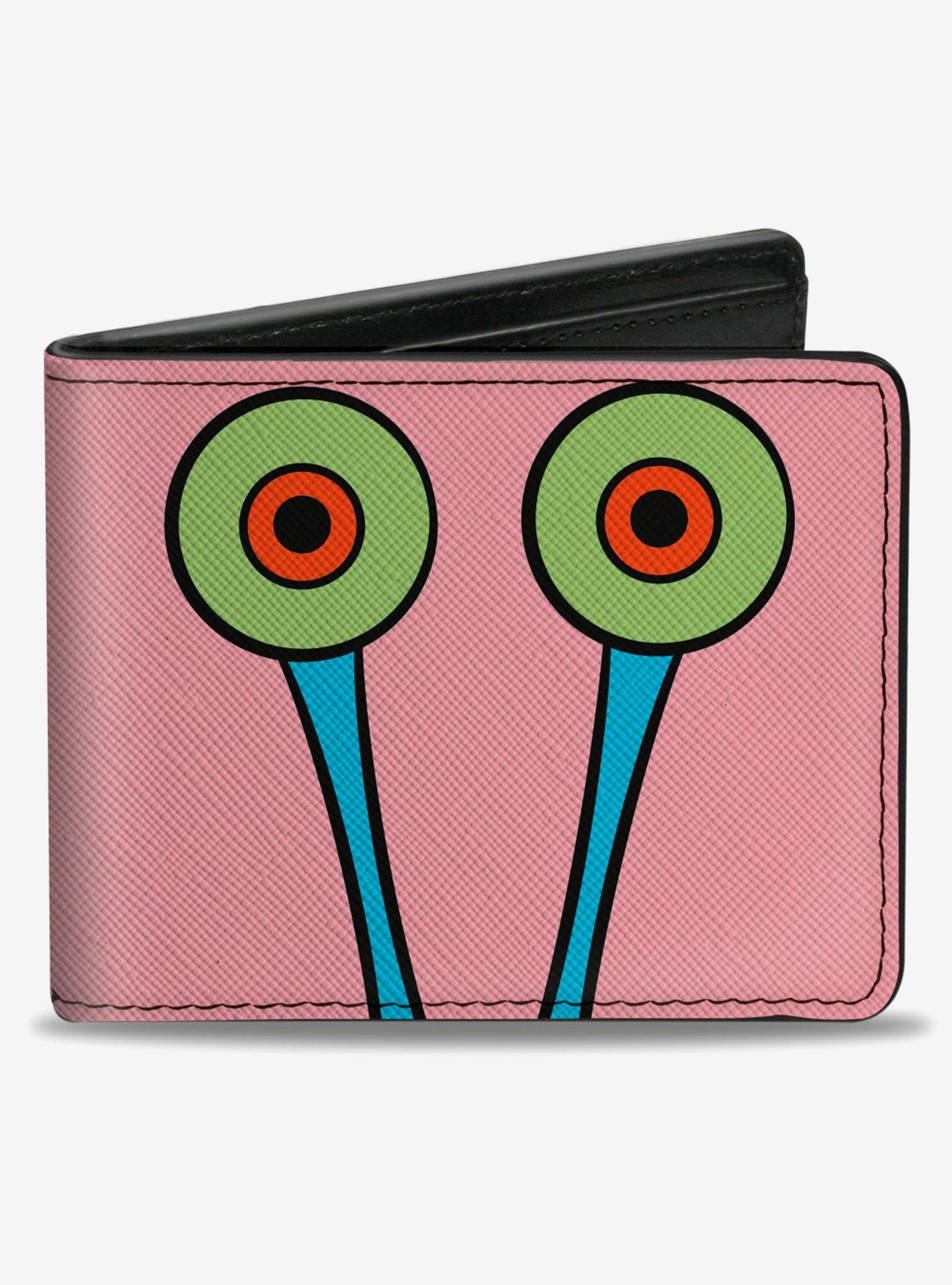 Spongebob Squarepants Gary The Snail Character Close Up Bifold Wallet