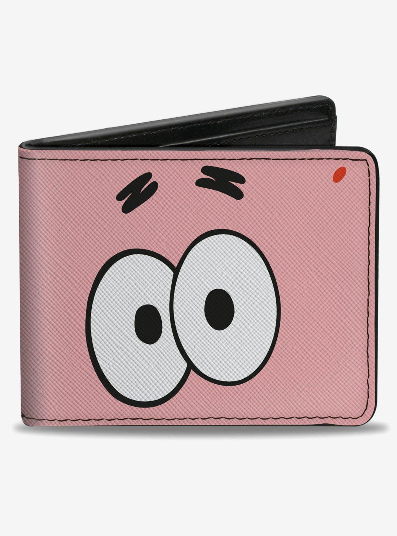 Spongebob Squarepants Patrick Starfish Eyes Close Up Bifold Wallet, , hi-res