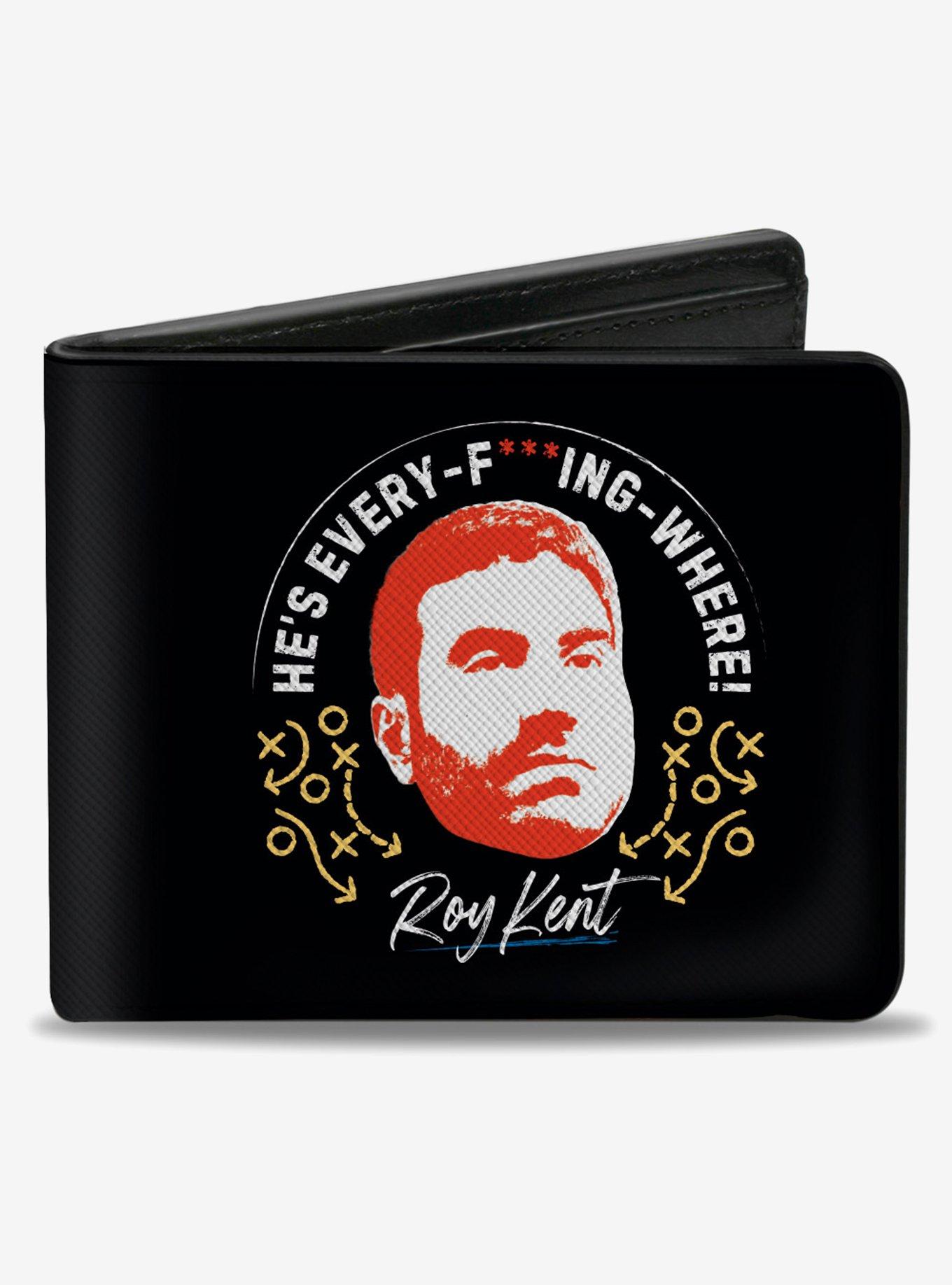 Ted Lasso Roy Kent Quote And Face Bifold Wallet, , hi-res
