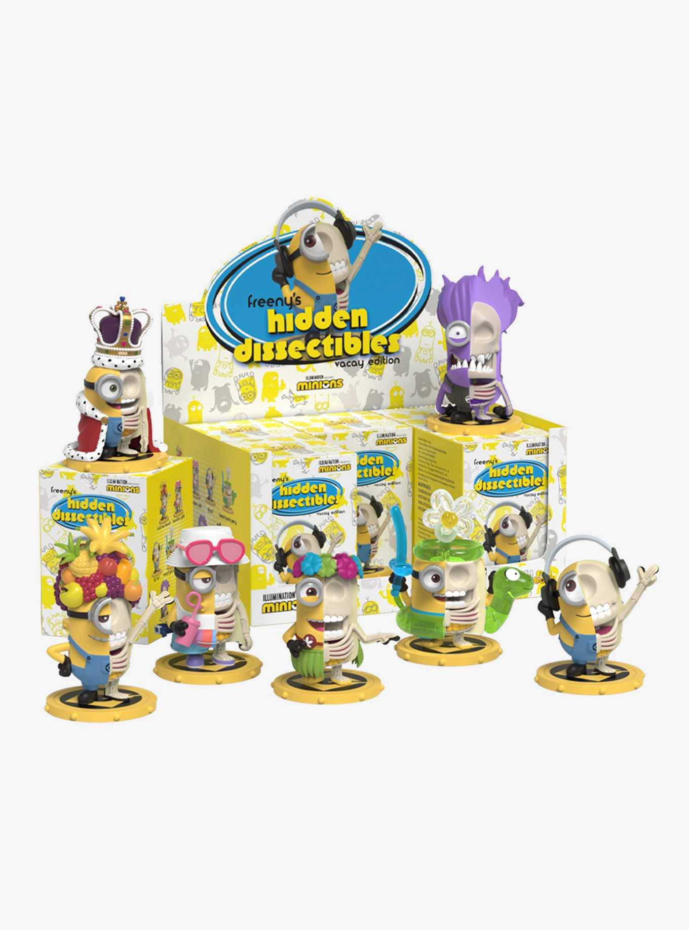 Freeny's Minions Hidden Dissectibles Series 1 Vacay Edition Blind Box Figure, , hi-res