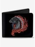 House Of The Dragon Flames Bifold Wallet, , hi-res