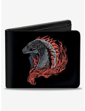 House Of The Dragon Flames Bifold Wallet, , hi-res
