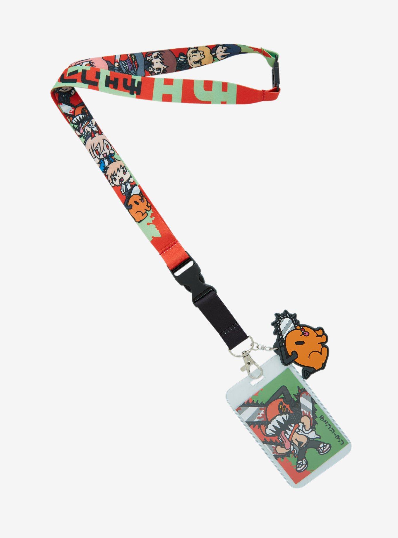 Chainsaw Man Chibi Characters Lanyard BoxLunch Exclusive BoxLunch