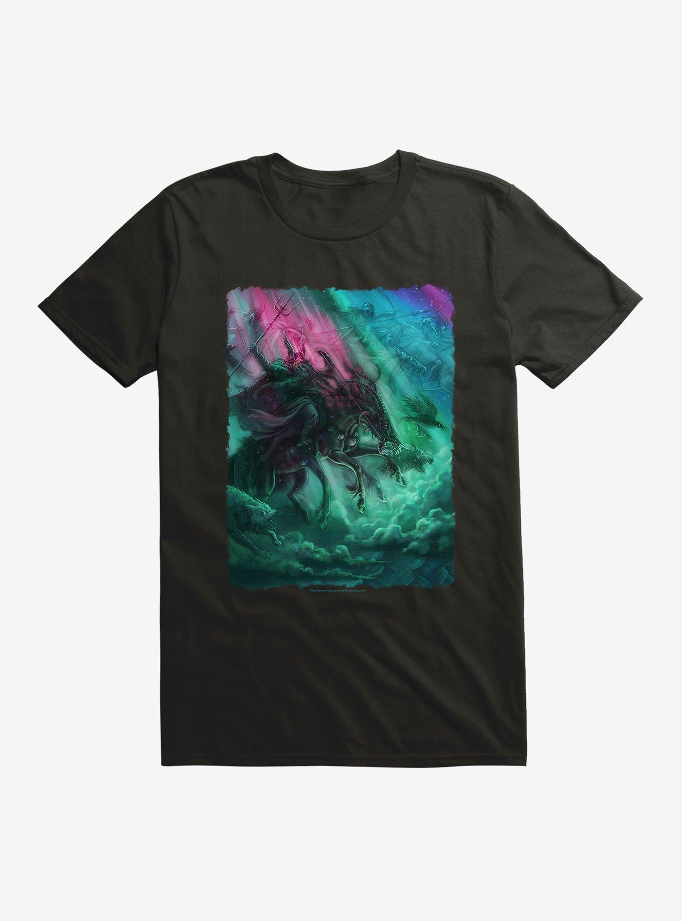 Wild Hunt T-Shirt by Piya Wannachaiwong, , hi-res