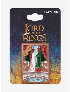 The Lord of the Rings Aragorn & Arwen Lapel Pin - BoxLunch Exclusive, , hi-res