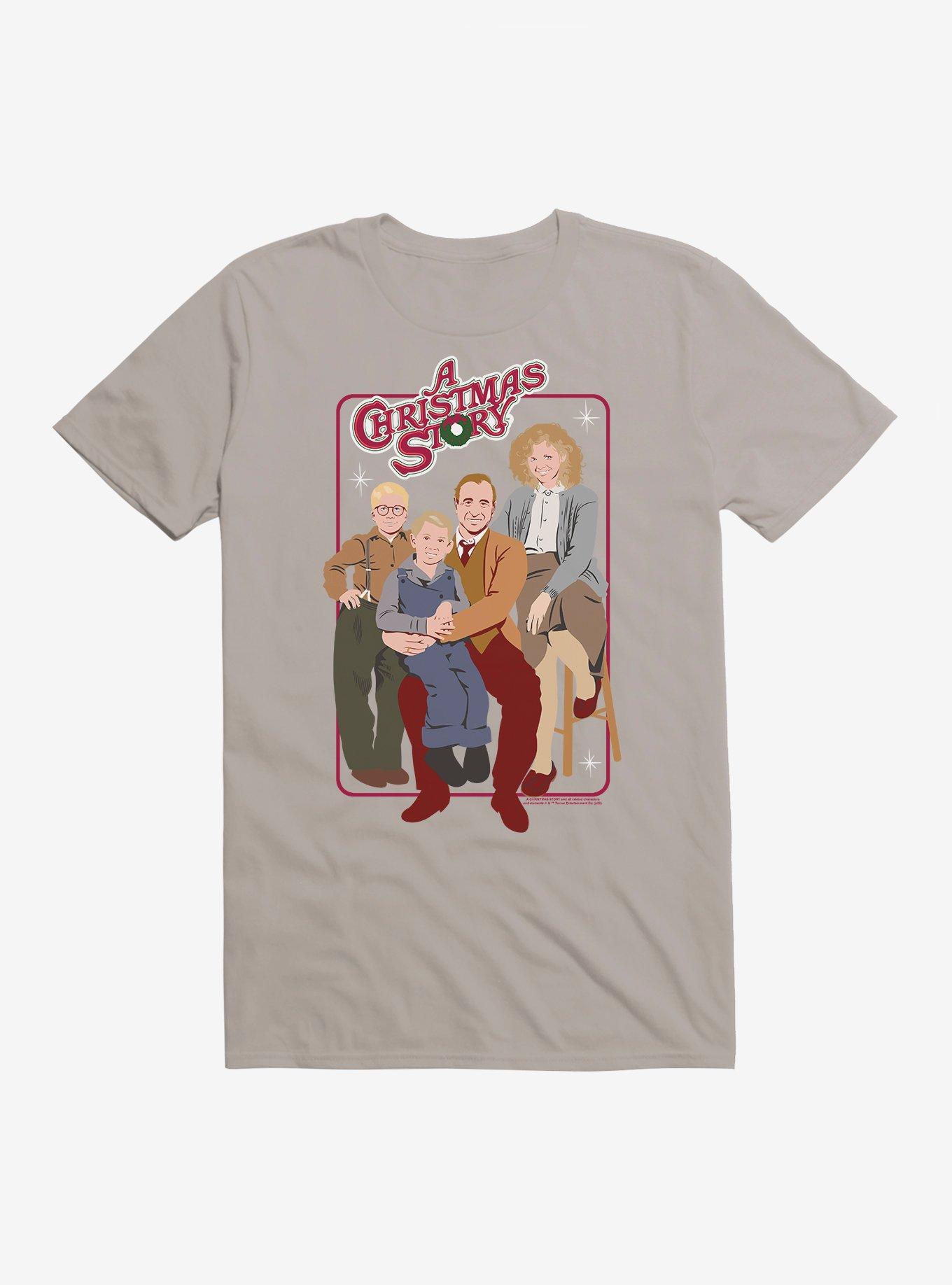 A CHRISTMAS STORY FAMILY PORTRAIT BLK T