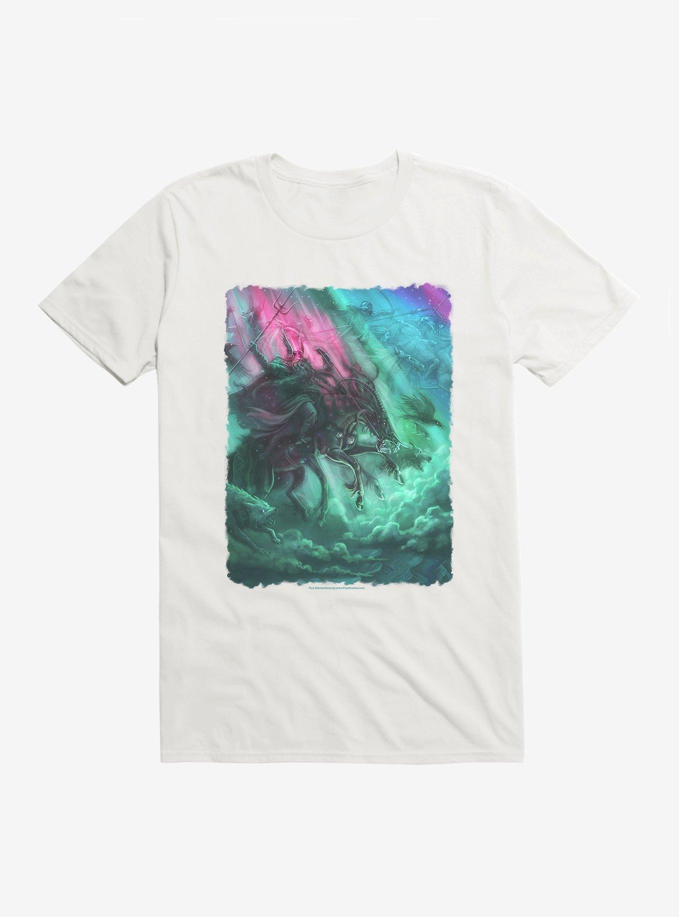 Wild Hunt T-Shirt by Piya Wannachaiwong
