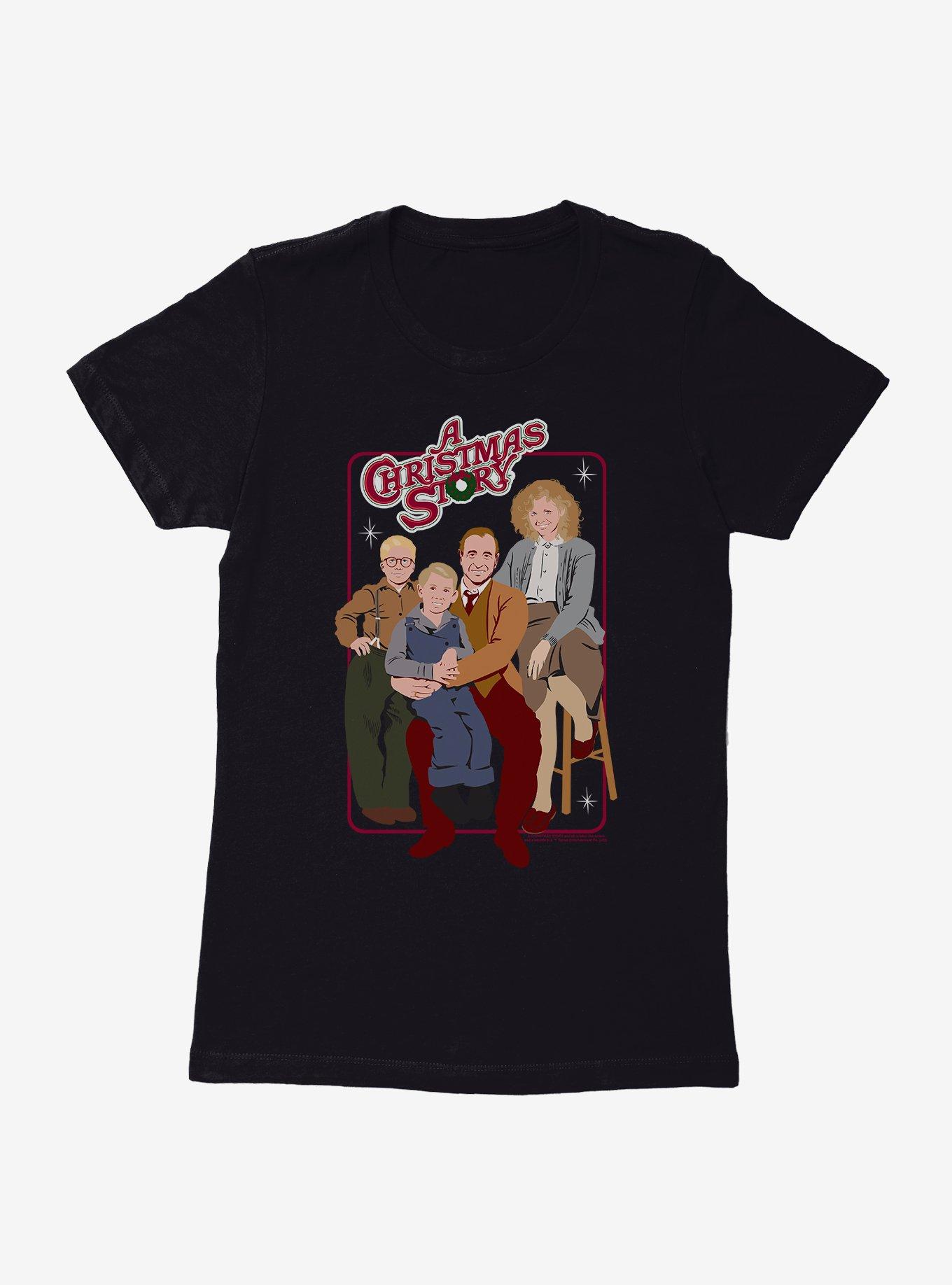 A Christmas Story Family Portrait Womens T-Shirt, , hi-res