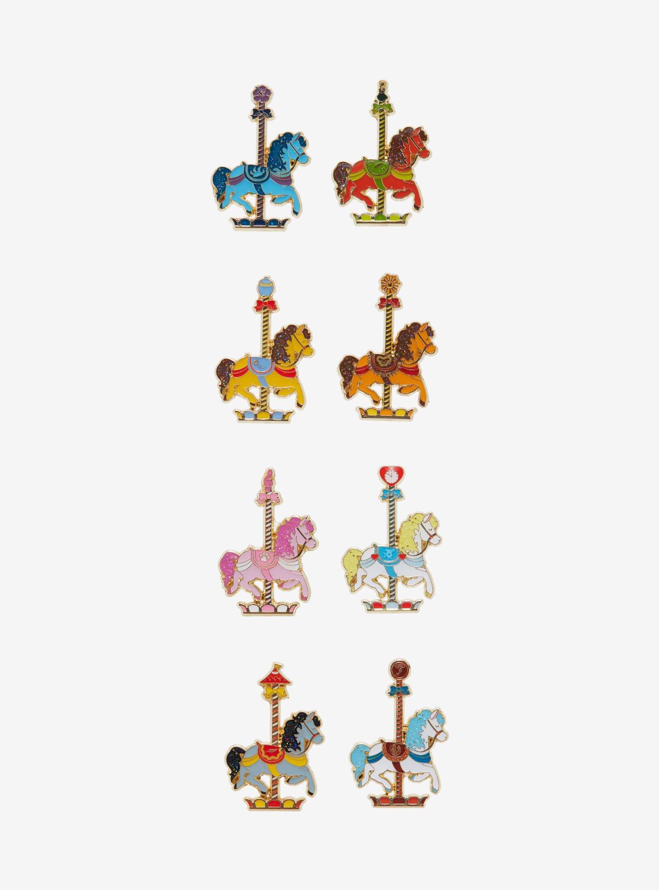 Loungefly Disney Carousel Horse Blind Box Enamel Pin - BoxLunch Exclusive, , hi-res