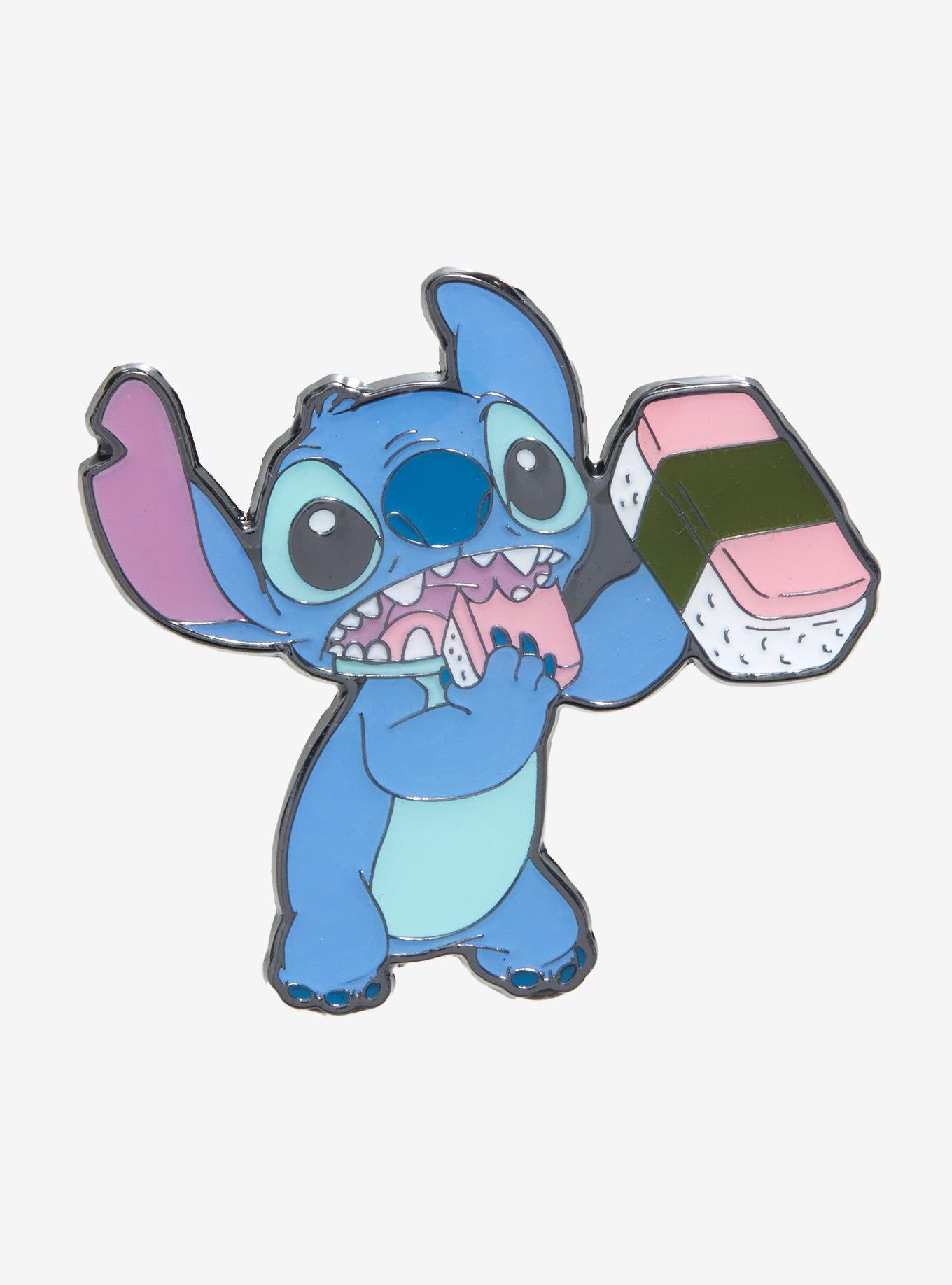 Loungefly Disney Lilo & Stitch Spam Musubi Stitch Enamel Pin - BoxLunch Exclusive, , hi-res