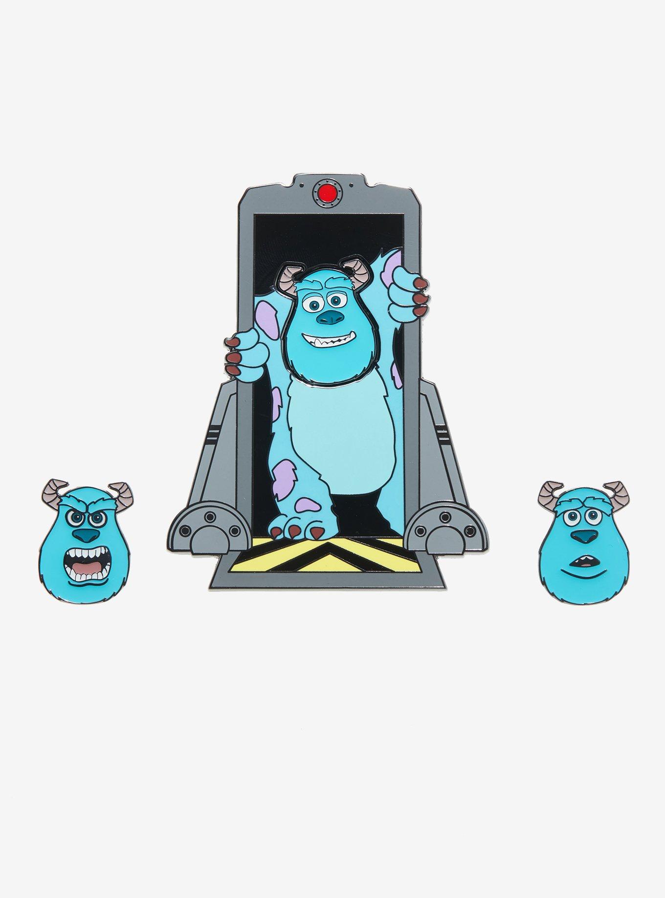 Loungefly Disney Pixar Monsters, Inc. Sully Enamel Pin, , hi-res