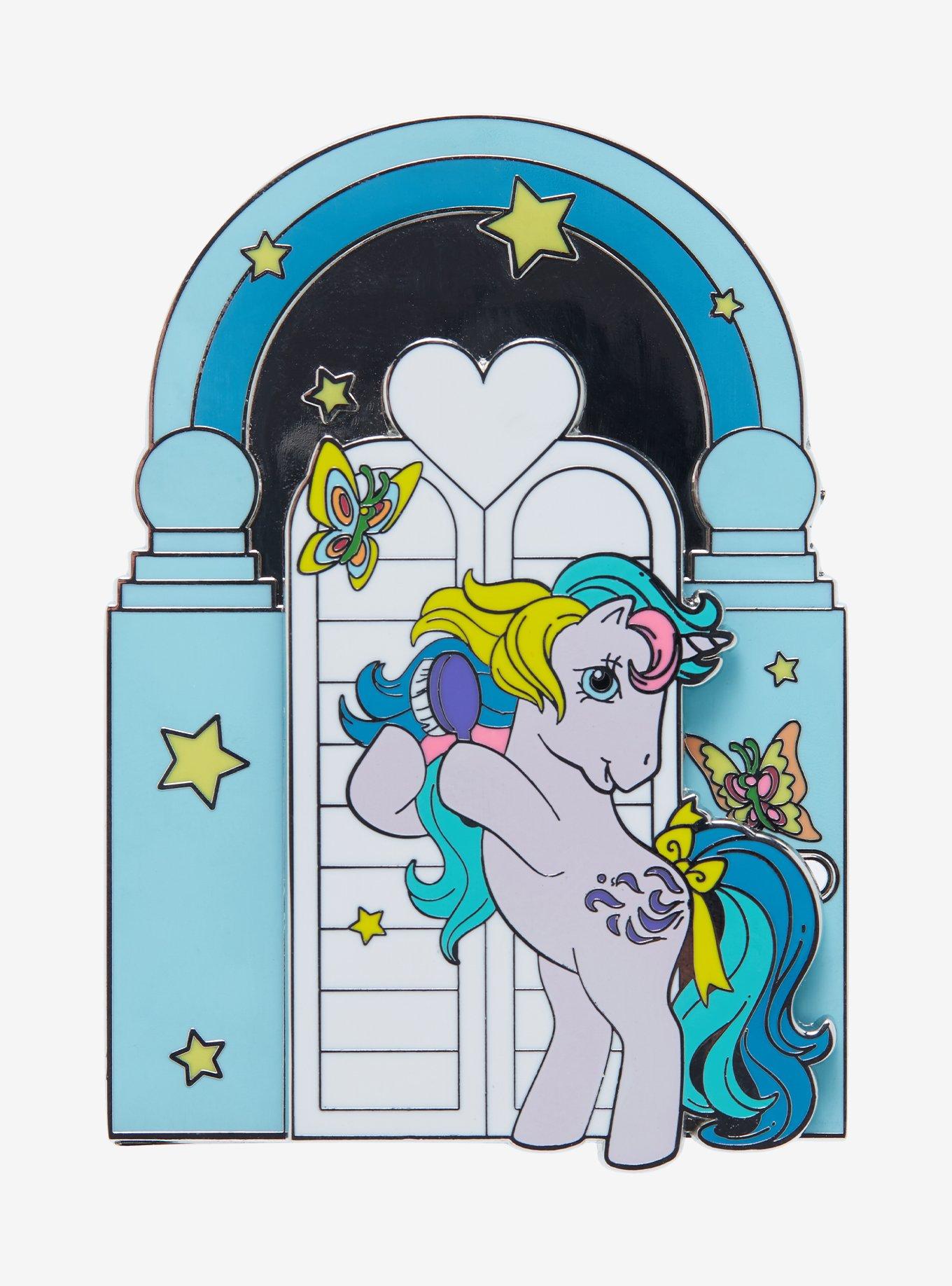 Loungefly My Little Pony Windy & Peachy Sliding Enamel Pin, , hi-res