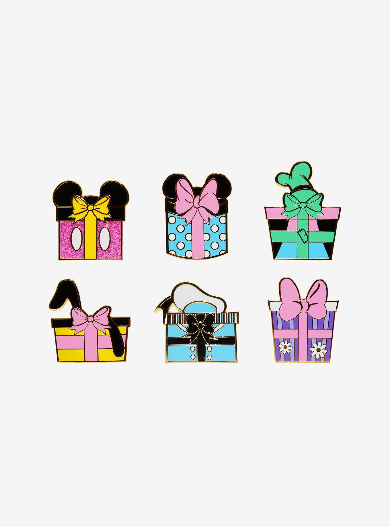 Loungefly Disney The Sensational Six Present Blind Box Enamel Pin, , hi-res