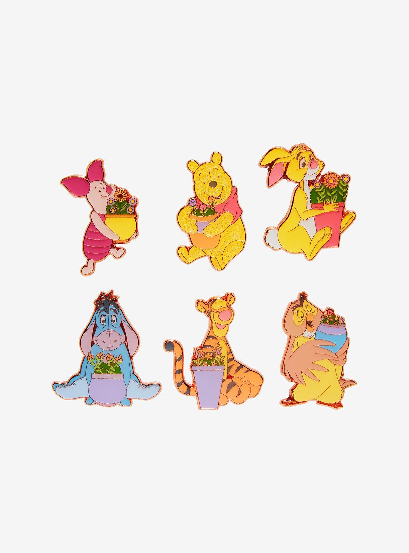 Loungefly Disney Winnie The Pooh Flower Pot Blind Box Enamel Pin, , hi-res