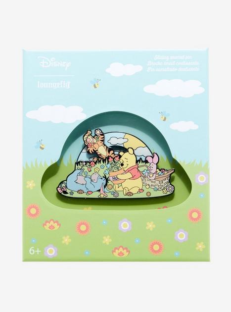 Loungefly Disney Winnie The Pooh Garden Enamel Pin Hot Topic