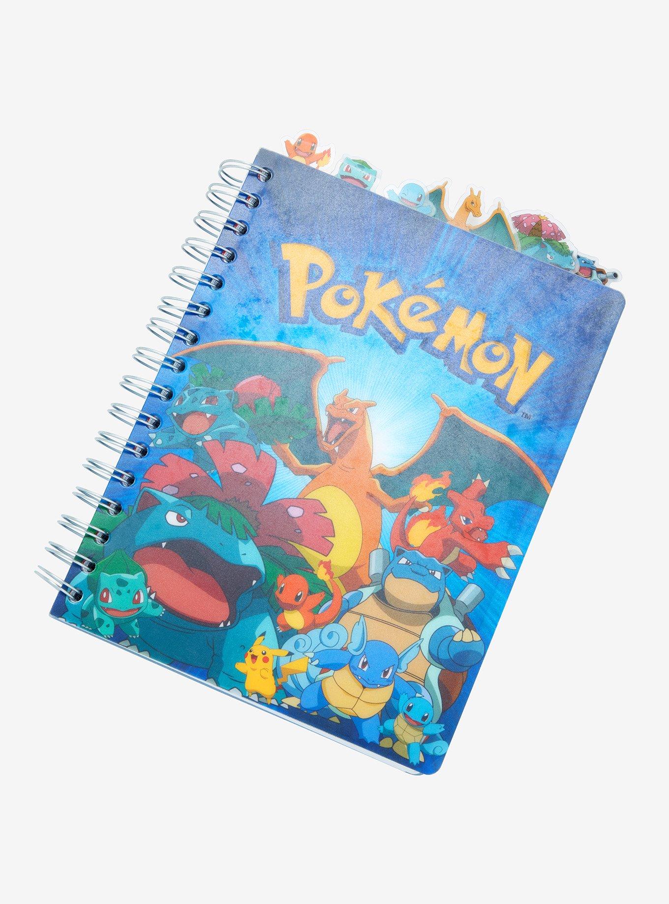 Pokémon Kanto Starters Evolutions Tab Journal 