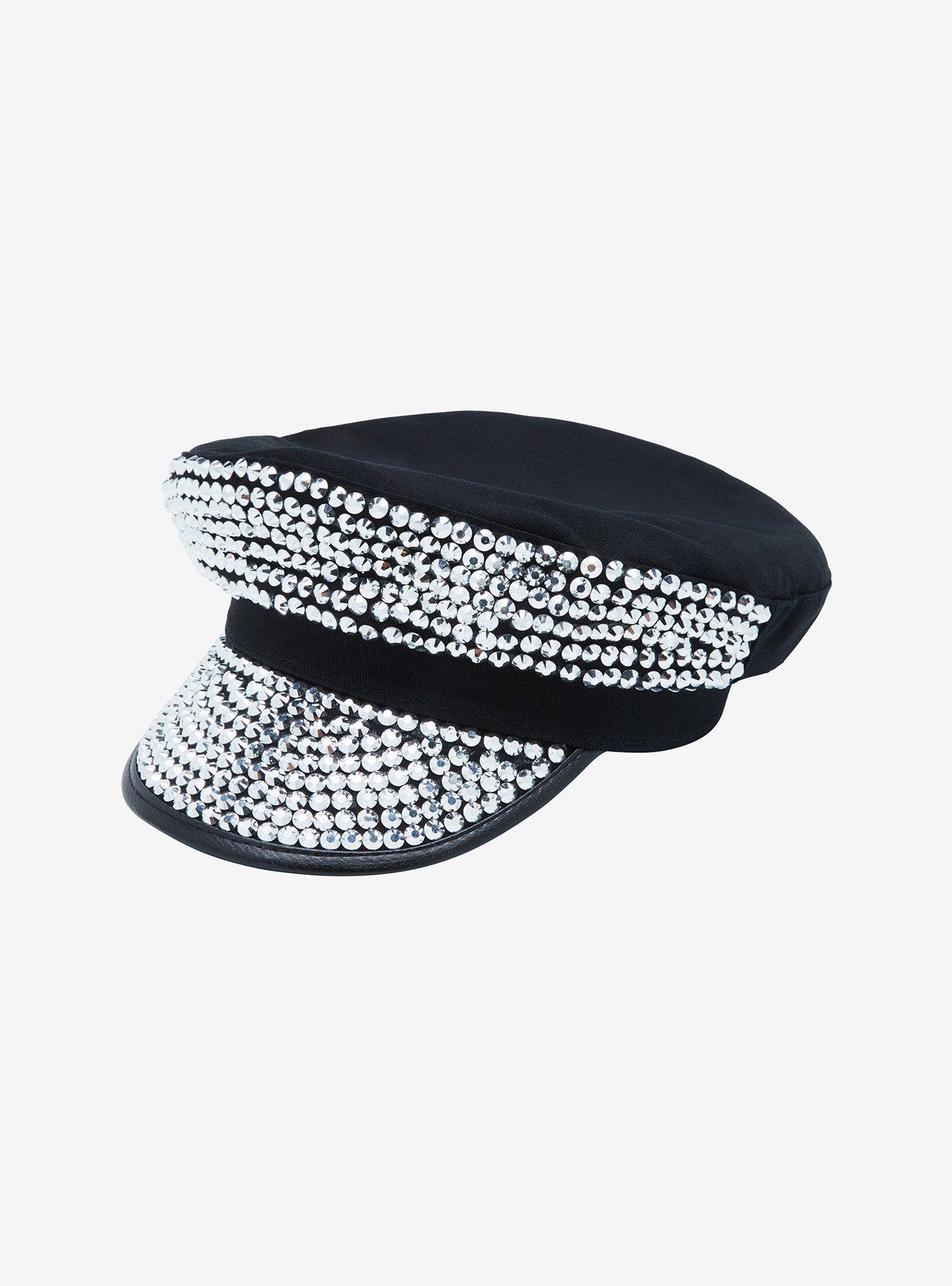 Rhinestone Captain Hat, , hi-res