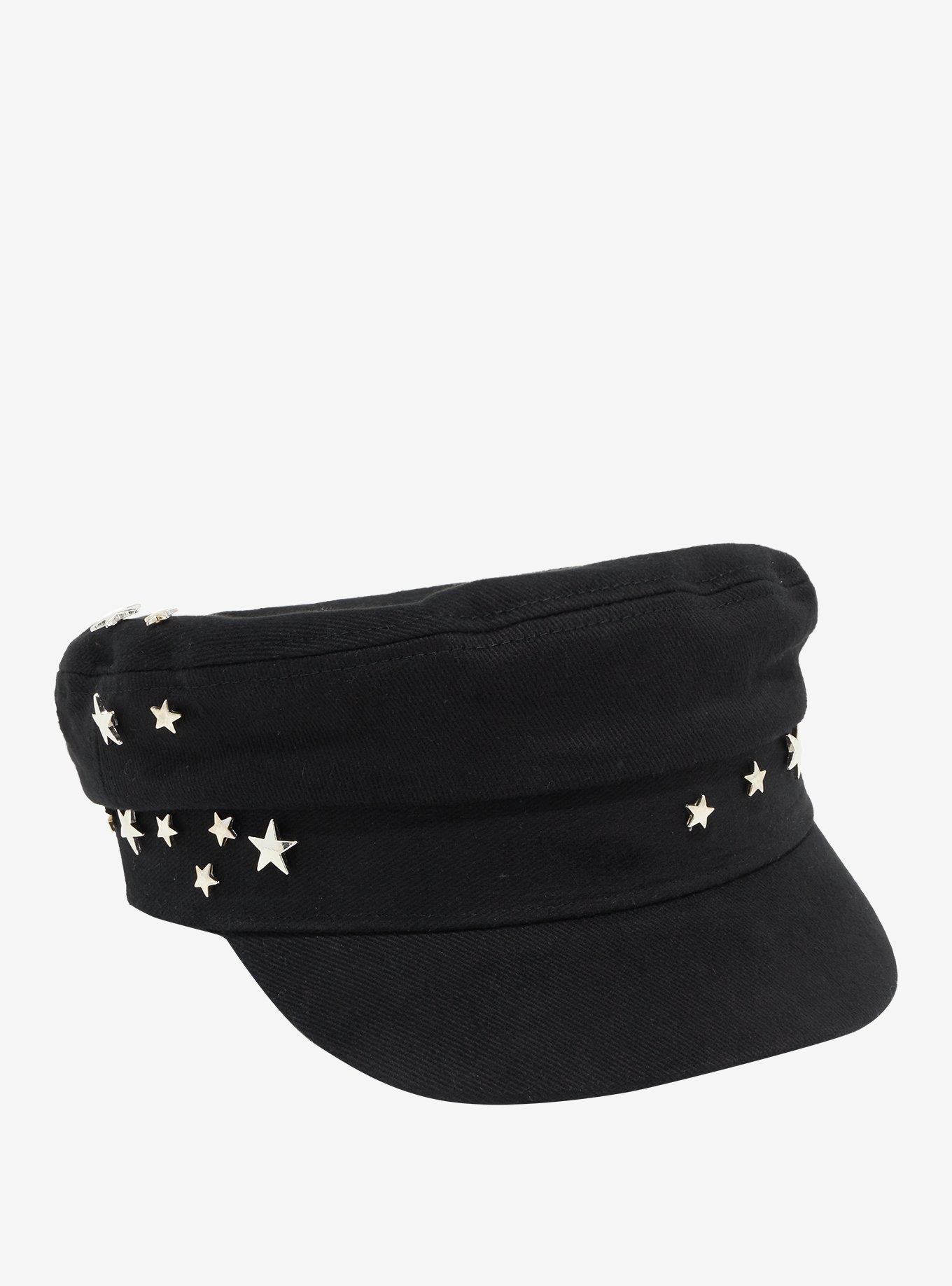 Star Stud Cabbie Hat Hot Topic