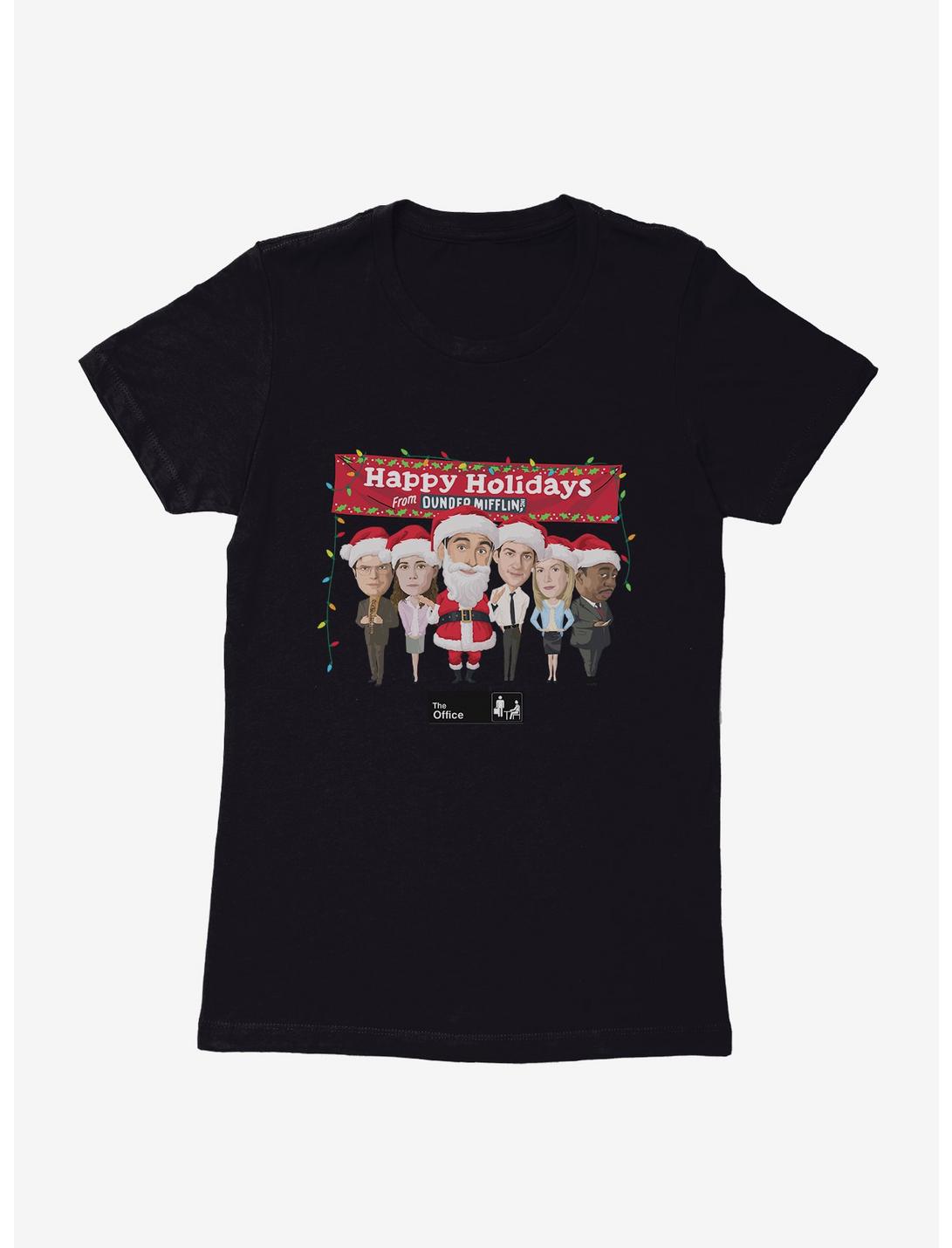 The Office Happy Holidays Womens T-Shirt, , hi-res