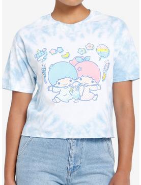 Little Twin Stars Snacks Tie-Dye Girls Crop T-Shirt, , hi-res