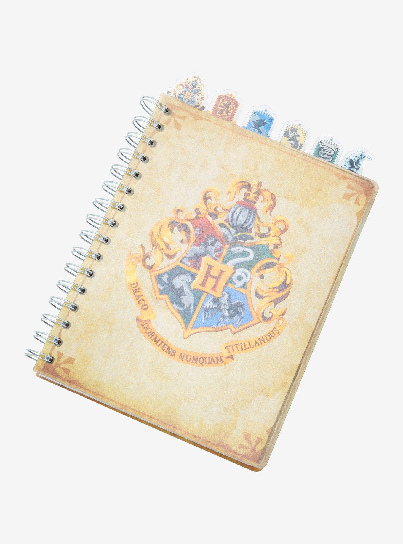 Harry Potter Hogwarts Crest Tabbed Journal, , hi-res