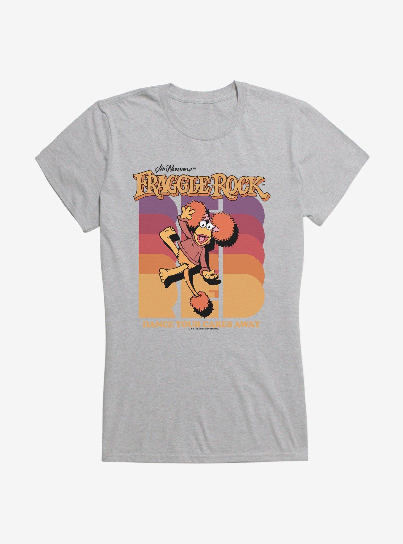Jim Henson's Fraggle Rock Red Dance Your Cares Away Girls T-Shirt, , hi-res