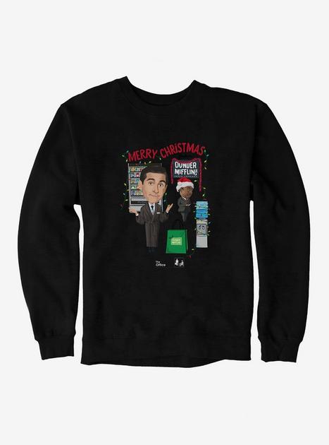 Dunder mifflin christmas sweatshirt hot sale