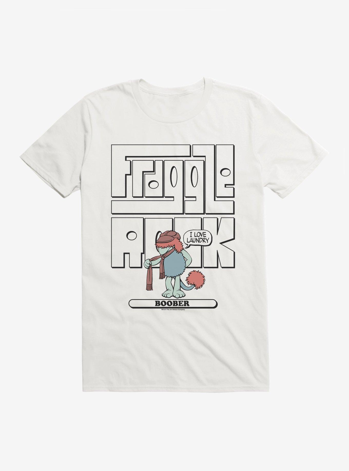 Jim Henson's Fraggle Rock Boober Loves Laundry T-Shirt, WHITE, hi-res
